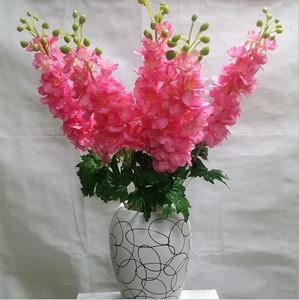 Flores Artificiales de Seda al por Mayor, <span class=keywords><strong>Delphinium</strong></span> Artificial - Product Image 5