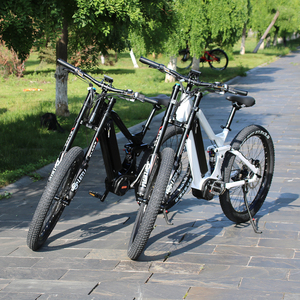 Enduro-vélo tout-terrain électrique ebike 48V, 1000W, entraînement central dans le pédalier, suspension complète, vtt, nouvelle collection - Product Image 1