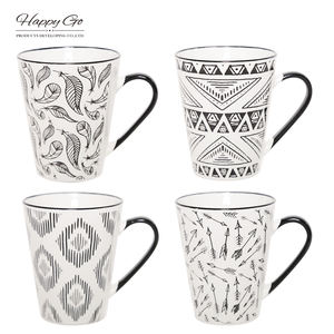 Taza de <span class=keywords><strong>Café</strong></span> de Porcelana con Diseño de Corazón en Forma de Bala/Taza de Porcelana Romántica - Product Image 6