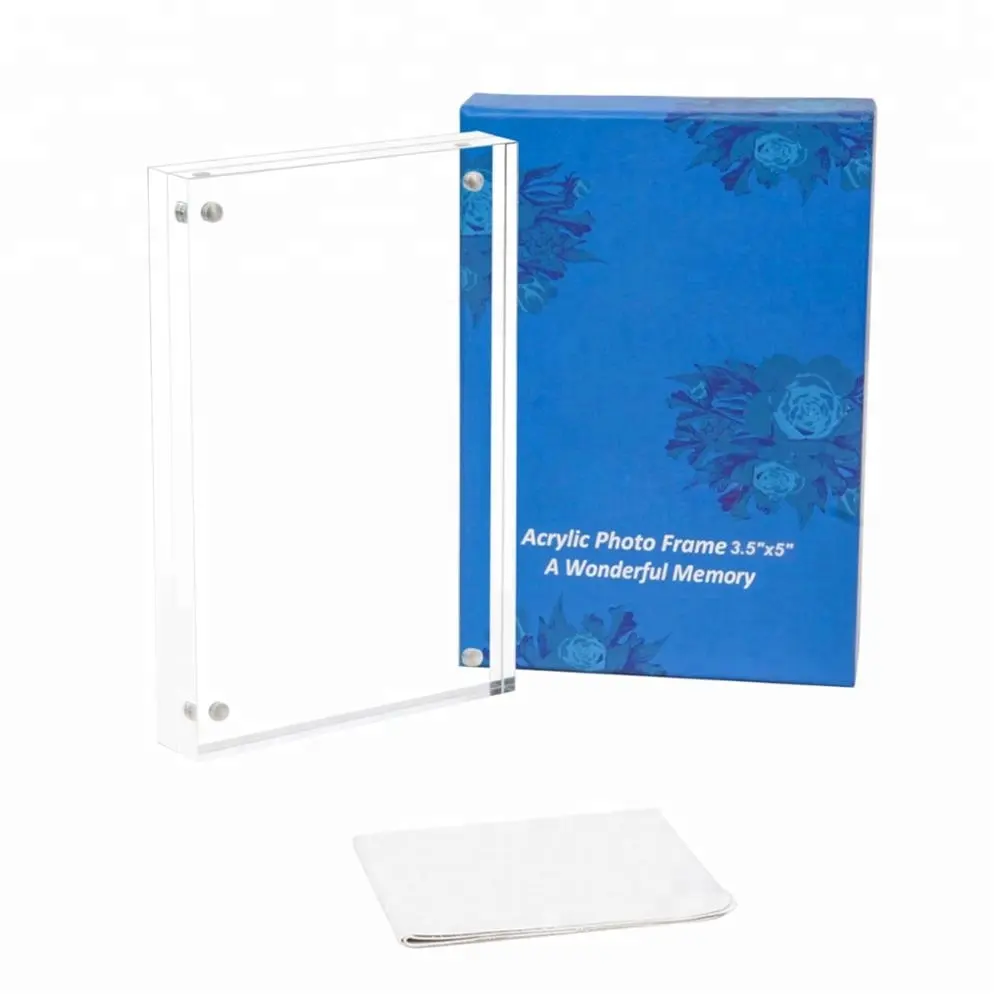 Custom Sized Magnetic Photo Frame Acrylic