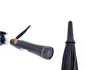 Paraguas recto de fanbrella de nailon con ventilador y tela de agua - Product Image 4