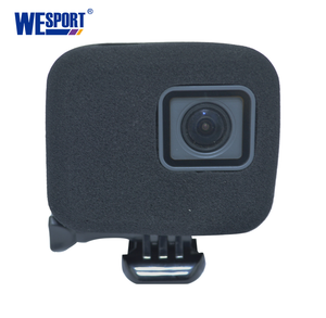 Parabrisas de espuma con reducción de ruido para GoPro <span class=keywords><strong>Hero</strong></span> 7, 6, <span class=keywords><strong>5</strong></span>, negro, blanco y plata - Product Image 3