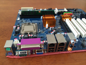 LGA775 4-PC kurulu G41 <span class=keywords><strong>DDR3</strong></span> ISA yuvası anakart LGA775 4-PCI VGA LPT 2-LAN 3-ISA 6-COM CF 4-SATA endüstriyel anakart - Product Image 5