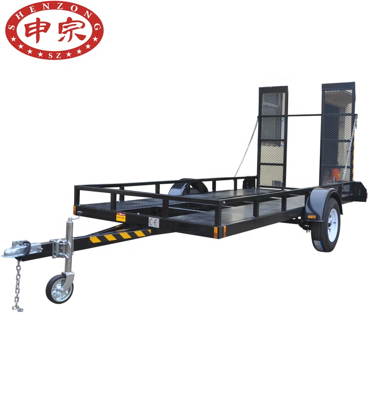 Одноосевой прицеп-транспортер UTV с рампой для продажи