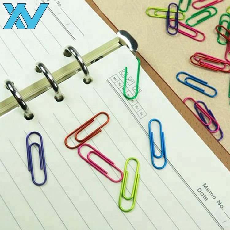 Простые мини-зажимы для бумаги с металлическим проводом 25 мм