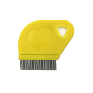 Nuovo pettine per pidocchi in metallo Nit pettine per animali domestici pettine per pidocchi in acciaio inossidabile resistente e resistente alla corrosione - Product Image 2