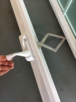 Ventanas Corredizas de PVC de Doble Acristalamiento con Diseño Estándar