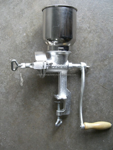 Moulin à maïs manuel fait maison petit moulin à grains de maïs en fonte étamée pour galvanoplastie à vendre - Product Image 3