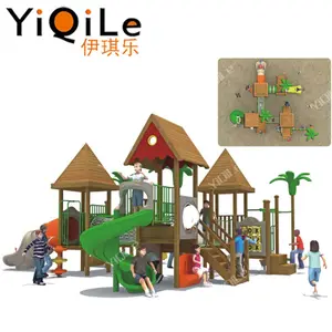 Adult outdoor playground children wooden outdoor toys forest series