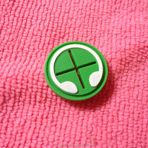 Loa thiết kế Silicone logo cao su vá, tai nghe Logo 3D dập nổi PVC nhãn cao su cho túi - Product Image 4