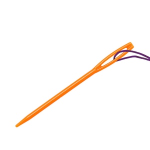 Dụng Cụ Móc Khung Dệt Bằng Nhựa Chất Lượng Cao Và Kim Mắt To Bằng Nhựa Với Tay Cầm Cao Su Dụng Cụ Đan - Product Image 5