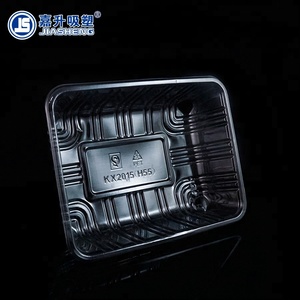 Supermarket Vegetable Fruit Meat Plastic Transparent <strong>Tray</strong> Disposable Food Grade <strong>Frozen</strong> Fresh Packaging Box <strong>Seafood</strong> <strong>Tray</strong>