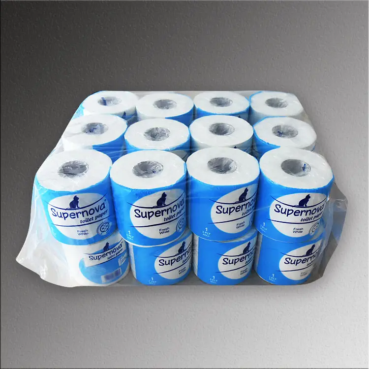 China fonte da fábrica preço de atacado rolo de papel higiénico tecido