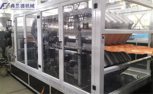 PVC 골판지 지붕 시트 압출 기계/플라스틱 골판지 시트 생산 라인 - Product Image 4