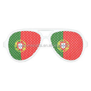 Gafas personalizadas para aficionados al fútbol de <span class=keywords><strong>Portugal</strong></span> gafas con bandera de aficionados de <span class=keywords><strong>Portugal</strong></span> - Product Image 6