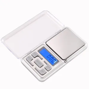 Mini balança eletrônica digital para joias, 200g 0.01g, função de peso, plástico abs + plataforma de aço inoxidável, oem branco