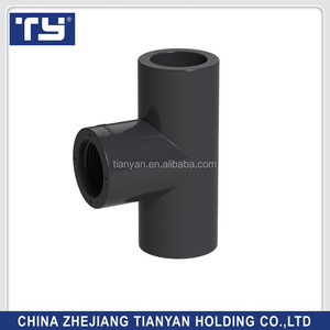 Lista de precios de fábrica <span class=keywords><strong>PVC</strong></span> tubo de goma <span class=keywords><strong>flexible</strong></span> hembra Tee articulaciones para suministro de agua - Product Image 1