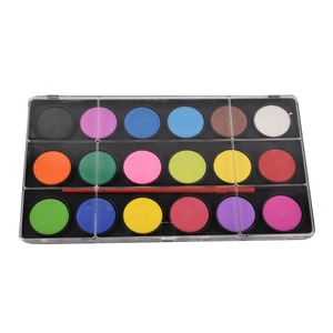 Ensemble de peinture à l'<span class=keywords><strong>aquarelle</strong></span> pour enfants avec pinceaux en plastique et papier, médium de peinture, capacité de 5 ml - Product Image 6