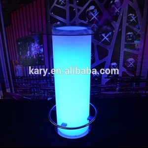 أعلى كوكتيل عالية حانة الجداول المحمولة طاولة بار LED حانة الأثاث - Product Image 2