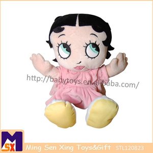 Baby <span class=keywords><strong>betty</strong></span> melocotón 14 pulgadas de juguete de felpa, la niña bonita de diseño de personajes juguete cosas - Product Image 1