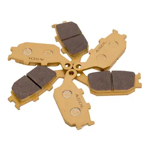 Rear Brake Pads Xe Máy Gốm Phụ Tùng Cho HONDA CB500 CB1000 CBR 600 CB 750 CBF 600 ATV Phanh Pad