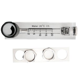 Misuratore di portata d'acqua 6-60L/H misuratore di portata plastid con valvola trasparente KHL-0806M-V DGOzone - Product Image 4