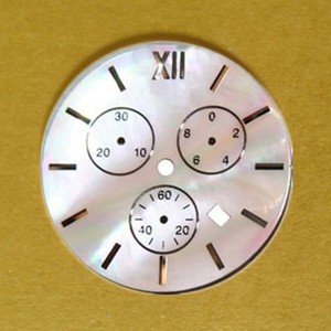 Khoan Trắng Mẹ Của Ngọc Trai Vỏ Đồng Hồ Các Bộ Phận Quay Số Cho Phụ Kiện - Product Image 6