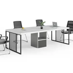Creative Industrial Style Office Furniture Modern Conference Table Training Table Nego
