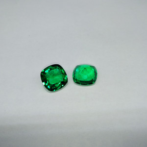 Starsgem <span class=keywords><strong>Colombian</strong></span> Emerald Saleための6 × 6ミリメートル0.85ct Synthetic Gemstone - Product Image 2