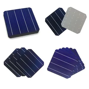 סיליקון Monocrystalline תאים סולריים 156.75x156.75mm תאים סולריים פוטו מונו פנל סולארי