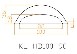 90 องศา 100 วัตต์ cob <span class=keywords><strong>led</strong></span> กระจกเลนส์ 100 มิลลิเมตรอลูมิเนียมสะท้อนแสง