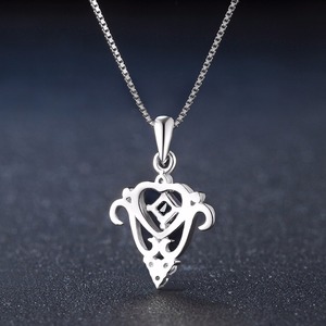 <span class=keywords><strong>Collana</strong></span> con Pendente a Forma di Fiore Naturale in <span class=keywords><strong>Zaffiro</strong></span> <span class=keywords><strong>Blu</strong></span> Quadrato da 3mm, Argento Sterling 925, Regalo di Nozze, Stile Trendy NI055 - Product Image 4