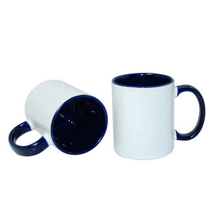 Cốc Cà Phê Gốm Màu Trong Viền Trong Ảnh 11Oz Cốc Thăng Hoa Để In - Product Image 2