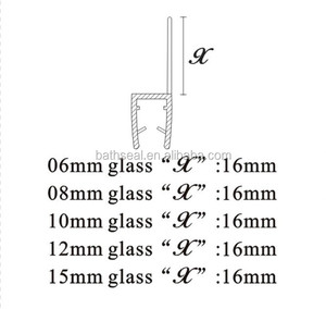 <span class=keywords><strong>Bande</strong></span> <span class=keywords><strong>d</strong></span>'étanchéité en caoutchouc <span class=keywords><strong>de</strong></span> type H <span class=keywords><strong>pour</strong></span> porte <span class=keywords><strong>de</strong></span> <span class=keywords><strong>douche</strong></span> en verre, étanche - Product Image 4