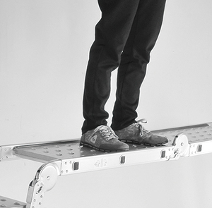 NUEVO DISEÑO CE aprobado <span class=keywords><strong>precio</strong></span> bajo Escaleras plegables <span class=keywords><strong>escalera</strong></span> de aluminio multiusos - Product Image 6