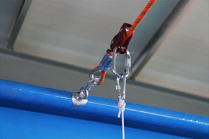 Équipement de parc d'attractions de sécurité, jeu de corde de fermeture éclair gonflable d'<span class=keywords><strong>extérieur</strong></span> - Product Image 6