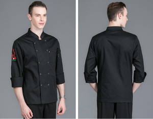 2018 nóng bán unisex đầu bếp/resterant/khách sạn đầu bếp/thợ làm bánh đồng phục - Product Image 6