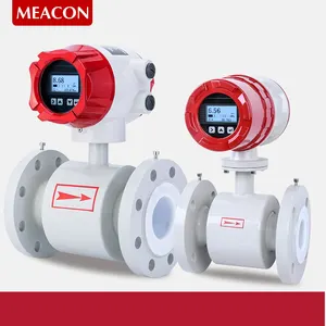 Factory Supplier electromagnetic flow meter transmitter separate ip68 slurry flow measurement