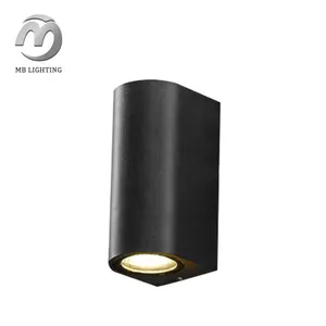 Luz de pared exterior impermeable de aluminio ip54 cob 10w, ahorro de energía de alta calidad, gran oferta