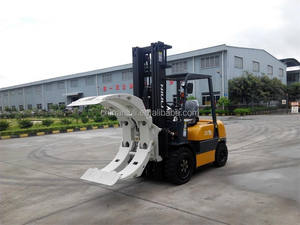 3 ton carretilla elevadora Diesel con rollo de papel de la abrazadera - Product Image 3