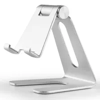 Регулируемая Настольная алюминиевая металлическая подставка для сотового телефона смартфона