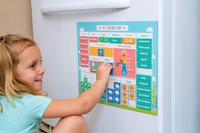 Station météo des humeurs et des émotions pour enfants, calendrier hebdomadaire, tableau de récompenses comportementales