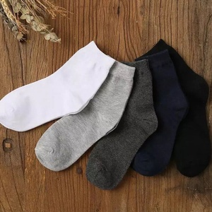 Anti slip Custom logo Knitted <strong>Socks</strong> Black <strong>Winter</strong> <strong>Thick</strong> Dress Cotton Business Men <strong>Socks</strong> - Product Image 5
