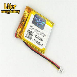 1.0-<span class=keywords><strong>3</strong></span> P <span class=keywords><strong>3</strong></span>.7 V 482833 mah 500 lithium polymer lipo rechargeable battery li ion Solar lithium battery with PCM - Product Image 1