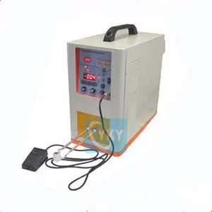 15KW Dual Station Bench Top Induction Heater with Timer Control & Temp Controller Port, 30-80 KHz