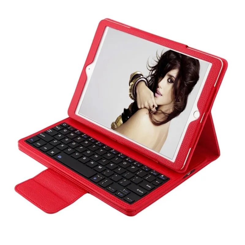 D365 Top Sale Leather Keyboard Case For Ipad Air 2