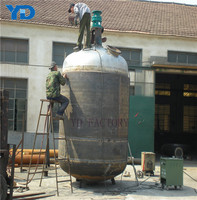 Mélangeur de savon liquide en acier inoxydable de 1000 L / Machine à fabriquer du shampoing / Cuve de mélange certifiée ISO9001