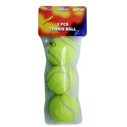 Groothandel Goedkope Bulk Verpakt Logo Afdrukken Ballen Met Elastiek Lage Rebounce Zachte Tennisbal