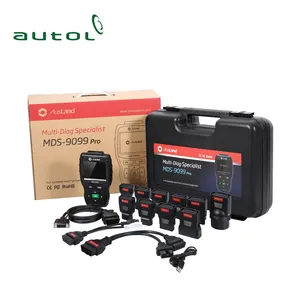 Auland 2019 Pro — Scanner de Diagnostic complet pour voiture, système complet, fonction complète avec connecteurs OBD1, nouvel arrivage MDS-9099