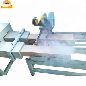 short cycle melamine laminating wood pellet sawdust brick hot press making machine